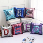 16  Magic Mermaid Pillow Case Reversible Sequin Glitter Sofa Cushion Cover Touch