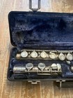 Vintage Wt Armstrong Silver Flute Model 104 With Case