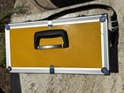 Nikon Hard Side Aluminum Camera Gear Case W Dividers   Strap Yellow Trunk