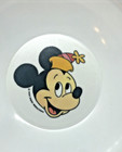 Mickey Mouse Bowl Melamine Plastic Clown Hat Walt Disney Productions Usa 5 3 4in