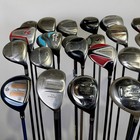 Wholesale Lot Of 24 Golf Clubs - Drivers And Fairway Woods Assorted