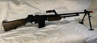 Airsoft Aeg Bar M1918 W  Bipod - Full Metal - Imitation Wood - 4 Magazines