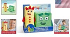 Numberblocks Three   Four Playful Pals  Plush Figure Toys  Numbers For Toddle   