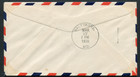 Bermuda  23526   First Flight Cover postmark cancels 1938