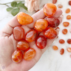 Carnelian Tumbled Stones Ex 15-30mm  Crystal Healing  Reiki  Wholesale Bulk Lots