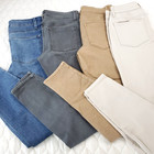 Maurice Lot Of 4 Work Colors Stretch Jeans Women s S-r Work Office School Pants