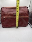 1960 s Samsonite Silhouette Ii Red Burgundy Luggage Carry On Vintage