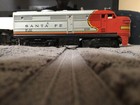 Lionel 218 Vintage O Santa Fe  Locomotive Set With Original Box  See Pics