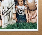 Sound Of Music Signed  Autographed By All The Kids Photo With Character Names 