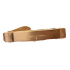 Vintage Gold Tone Mid-century Modern Tie Clip Cross Religious 1 5 