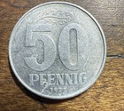 German Democratic Republic 1973 A 50 Pfennigs Km 12 2