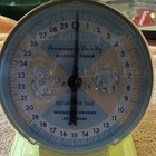 Vintage American Family Nursery Scale 30 Lb Yellow Metal Baby Tray Pad Complete