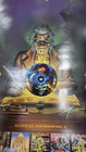 Iron Maiden Promo Tour Poster  Rare 1988 Seventh Son Of A 36x24 Crystal Ball