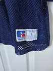 Vintage Russell Athletic Michigan Wolverines Game Used Worn Football Jersey Sz L