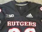 2020 Rutgers Scarlet Knights Dark Knight Game Used Worn Ncaa Football Jersey 