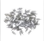 160pcs Mixsizes Spring Twist Lock Fishing Hook Centering Pin For Soft Lure Bait