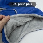 Winter Fleece Hooded Scarf Windproof Cold-proof Warm Face Mask Outdoor Thermal H