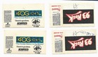 Vintage Stevie Nicks Shoreline Ticket Stubs  Bgp 2 Pairs Lot  10 20 89   8 15 91