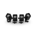 Chauvet Dj Freedom H1 Ils Set Of 4 Ip Rated Palm Sized Rgbaw uv Leds W Carry Bag