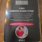 Altec Lansing Multimedia Computer Speaker System Model Acs45 2 With Subwoofer