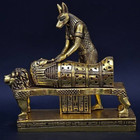 Authentic Ancient Egyptian Antique Rare God Anubis Statue Figurine Bc