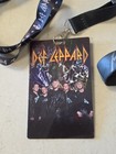 Def Leppard Tour Memorabilia- Vip Laminate Sept 20 2016   Bonus Metallica Band