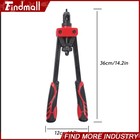 14  Rivet Nut Tool Kit Metric   Inch Mandrels 90pcs Rivnuts 2 Mandrel Lock Pins