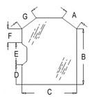 Door Glass Window Fits Bobcat 751 753 763 773 863 864 873 883 963 Skid Steer