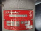 Appleton Ces-6034 Explosionproof Receptacle 60a 125 250v 4p3w Class I Div 1