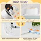 Portable Washing Machine-mini Washer With 3 Modes And Spin Basket  12l Large Cap