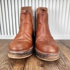 Madewell The Camryn Chelsea Boot Womens Sz 7 5 English Saddle Leather Ankle Boho