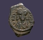 Archaios   Byzantine Maurice Tiberius Decanummium   Rare   I49 1