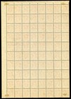 Burma Kgvi 1938-40 1p Sg 18b    Sheet Of 80 Largely Unmounted Mint  cat    280 