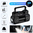 Heavy Duty 150psi Portable Car Air Compressor Tire Inflator Auto Tyre Pump 12v