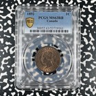 1892 Canada Large Cent Pcgs Ms63rb Lot g3671 Choice Unc 