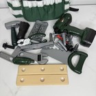Children   s Kids Workshop Power Tool Set Pretend Play Toy Educational   Backpack