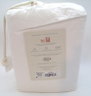 Casaluna Supima Percale Sheet Set Full Size White  250 Thread Count New