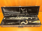 Vito Reso-tone Bass Clarinet Model 7166 Low Eb Bb Woodwind Instrument Case