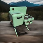 Vintage 1930 s Era Electrochef Mint Green Model B Detroit Michigan Stove Ovens