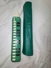 Vintage 1968 Hohner Melodica Soprano  Green Vinyl Case Made In Germany