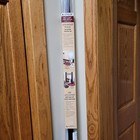 Levolor Traverse Black Adjustable 66 In  - 120 In  Curtain Low Profile Nib