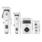 Hair Clippers Set For Men  Professional Hair Clippers  Beard Trimmer   Electric