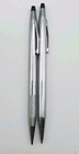 Cross Century Lustrous Chrome Ballpoint Pen And Mechanical Pencil Set Vintage