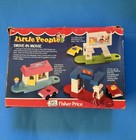 Vintage Fisher- Price Little People Drive-in Movie Theater 1989  2454 Box New