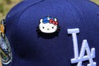 Hello Kitty X La Dodgers Pin Los Angeles Ohtani Enamel Pin Ohtani Bayfitteds