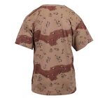 Desert Camo 6 Color T-shirt Army Navy Gulf War Desert Storm Chocolate Chip