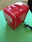 Mini Mancave Coca-cola Refrigerator Koolatron Hot Cold 11  High 7  Wide 10  Deep