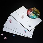 8 Pieces Shatter Proof Plastic Mirror Craft 4 X 6 Inch Small Mirror Tiles Bulk W