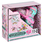 Hello Kitty Ez Roll Adjustable Roller Skates By Roller Derby  Size 11-2
