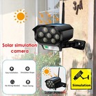 Solar Led Flood Light Motion Sensor Security Spot Wall Street Yard Outdoor Lamp